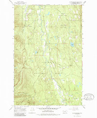 Salmon Prairie 1965 topographic map thumbnail