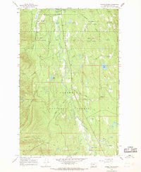 Salmon Prairie 1965 topographic map thumbnail