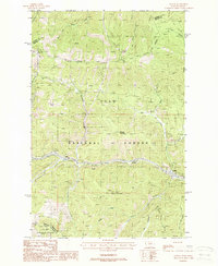 Saltese 1988 topographic map thumbnail