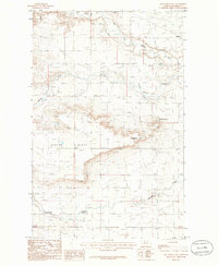 Sam George Hill 1985 topographic map thumbnail