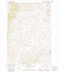 Samuelson Ranch 1966 topographic map thumbnail