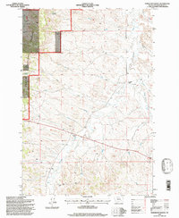 Samuelson Ranch 1995 topographic map thumbnail