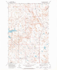 Sand Arroyo 1973 topographic map thumbnail