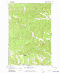 Sand Point 1961 topographic map thumbnail