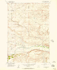Sandborn Creek 1955 topographic map thumbnail