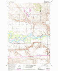 Sanders 1960 topographic map thumbnail