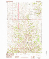 Sandpiper Reservoir 1985 topographic map thumbnail