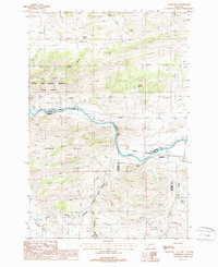Sappington 1987 topographic map thumbnail