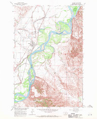 Savage 1966 topographic map thumbnail