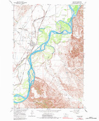 Savage 1966 topographic map thumbnail