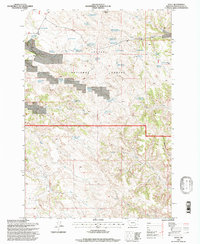 Sayle 1995 topographic map thumbnail