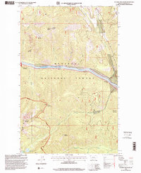 Scenery Mountain 1997 topographic map thumbnail