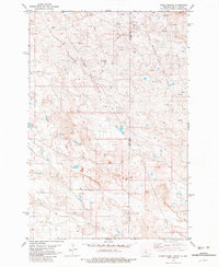 Scole School 1981 topographic map thumbnail