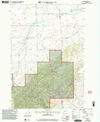 Sedan 2000 topographic map thumbnail
