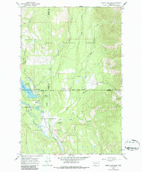 Seeley Lake East 1965 topographic map thumbnail