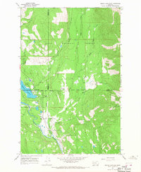 Seeley Lake East 1965 topographic map thumbnail