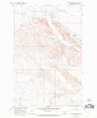 Seymour Reservoir 1965 topographic map thumbnail