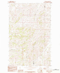 Shambo SE 1984 topographic map thumbnail