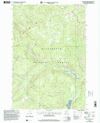 Shaw Mountain 1997 topographic map thumbnail