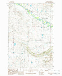 Shawmut 1986 topographic map thumbnail