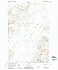 Sheep Coulee 1965 topographic map thumbnail