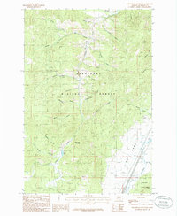 Sheepshead Mountain 1985 topographic map thumbnail