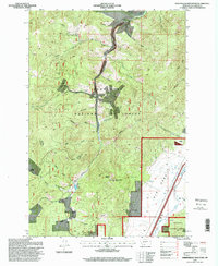 Sheepshead Mountain 1996 topographic map thumbnail