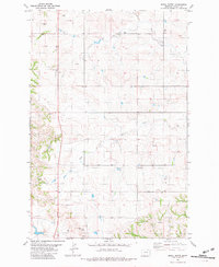 Shell Butte 1981 topographic map thumbnail