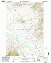 Sheridan 1997 topographic map thumbnail
