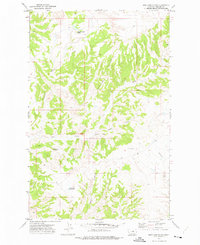Shetland Divide 1971 topographic map thumbnail