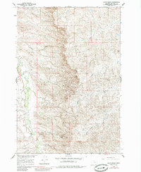 Shick Ranch 1960 topographic map thumbnail