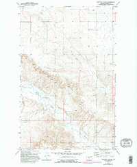 Shipstead Coulee 1973 topographic map thumbnail