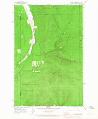 Shroder Creek 1964 topographic map thumbnail