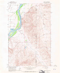 Sidney NE 1966 topographic map thumbnail
