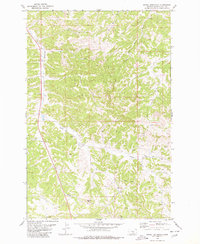 Signal Mountain 1980 topographic map thumbnail