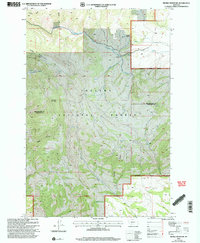 Sixmile Mountain 2001 topographic map preview