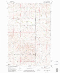 Skaar NE 1974 topographic map thumbnail