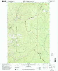 Skalkaho Pass 1998 topographic map thumbnail