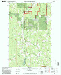 Skillet Mountain 1997 topographic map thumbnail