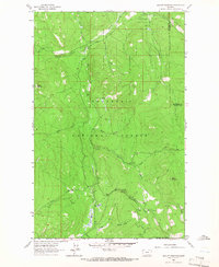 Skillet Mountain 1963 topographic map thumbnail