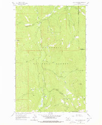 Skillet Mountain 1963 topographic map thumbnail
