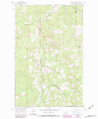 Skillet Mountain 1963 topographic map thumbnail