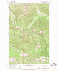 Skookoleel Creek 1966 topographic map thumbnail