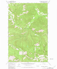 Skookoleel Creek 1966 topographic map thumbnail