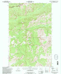 Slategoat Mountain 1995 topographic map thumbnail