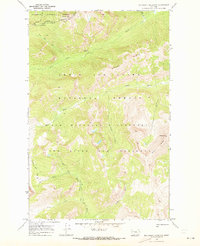 Slategoat Mountain 1970 topographic map thumbnail