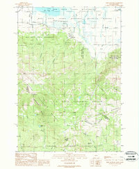 Slide Mountain 1988 topographic map thumbnail