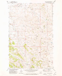 Smith Coulee 1973 topographic map thumbnail