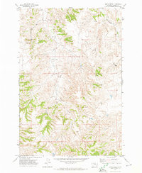 Smith Creek 1971 topographic map thumbnail
