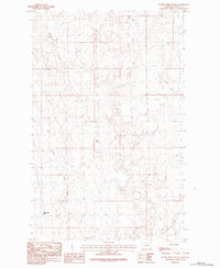 Snake Creek School 1984 topographic map thumbnail